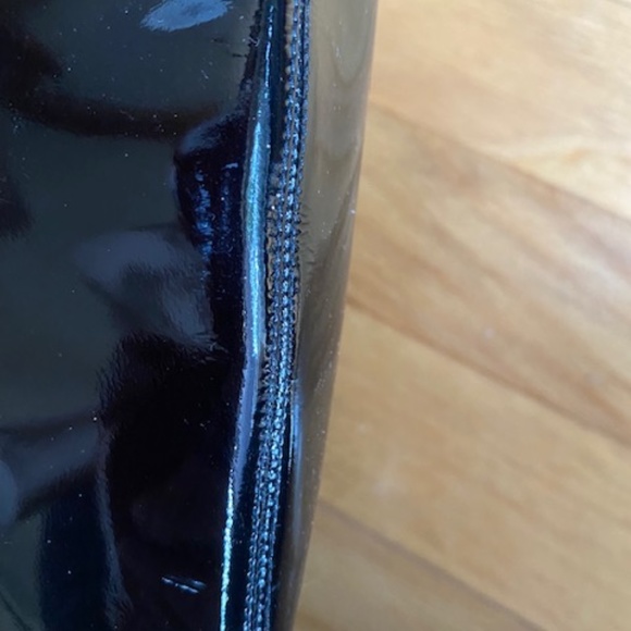 NWT Bruno Magli Patent Leather Boots Size 6 - Picture 8 of 12